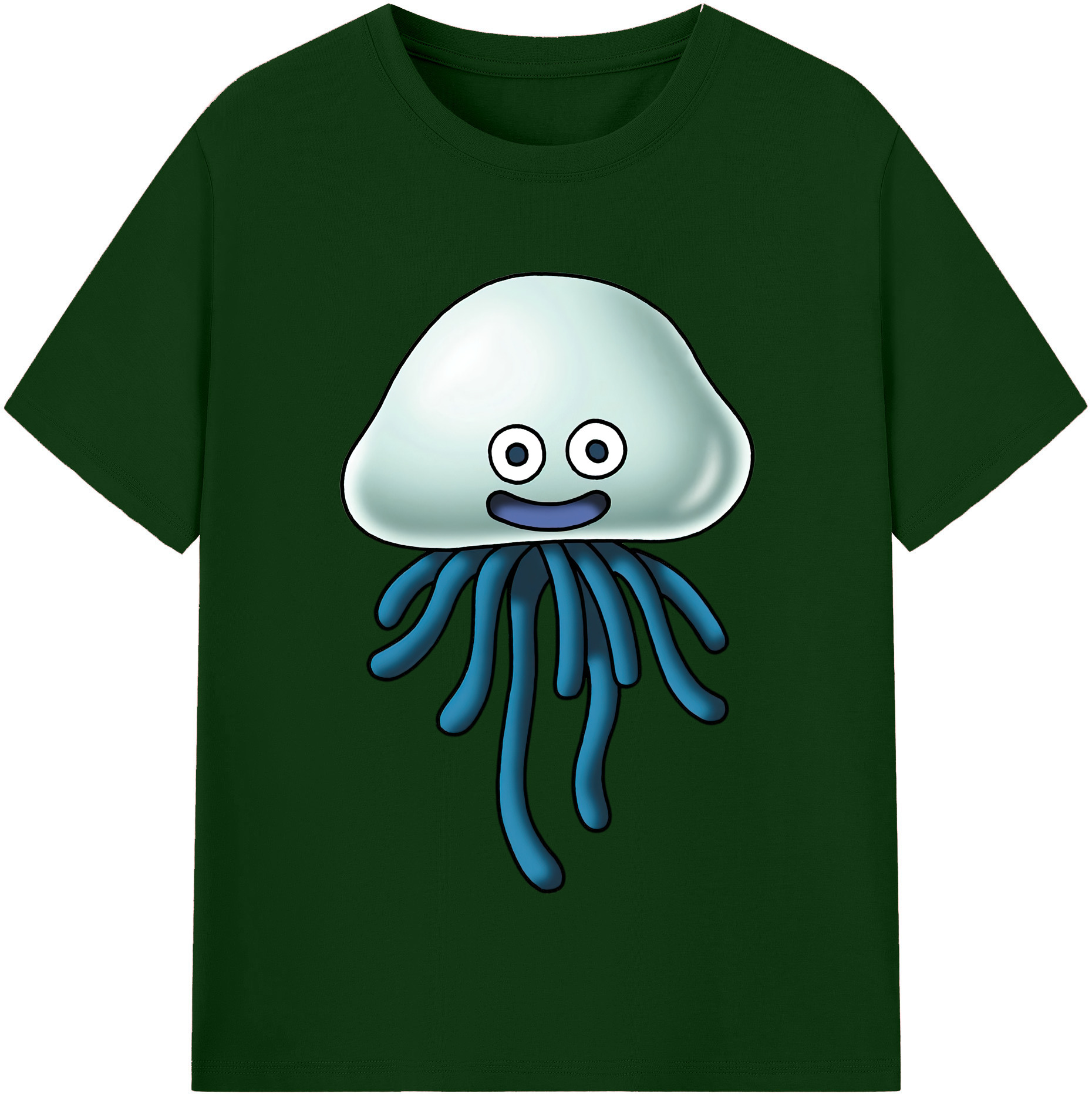 （画像用） ドラゴンクエスト Doragon Kuesuto Dragon Quest 綿100％半袖Tシャツ（フロントプリント）